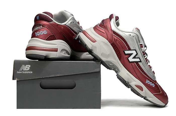 1000 Metallic Burgundy Silver