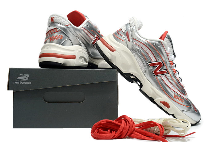 1000 Metallic Silver Red