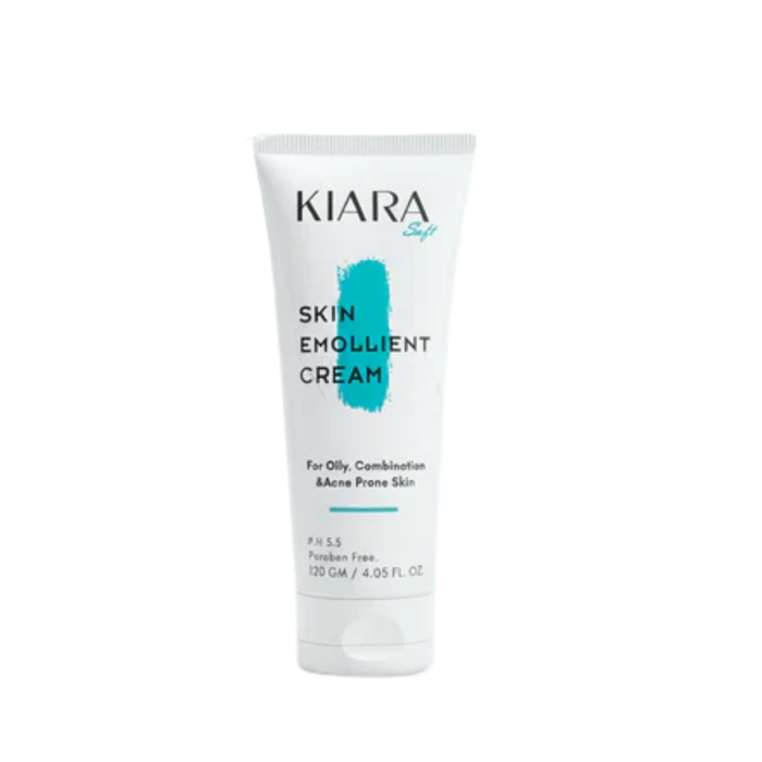 كيارا ايمولنت كريم البشرة الدهنية والمختلطة 120جم - Kiara emollient cream for oily skin 120ml