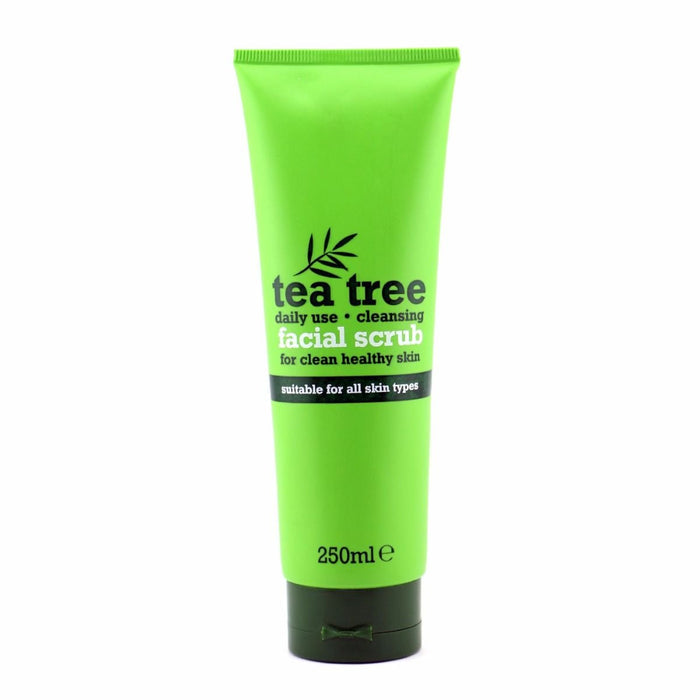 تي تري سكرب 250مل لتنظيف البشرة انبوبه - Tea Tree Facial Scrub, 250ml (Tube)