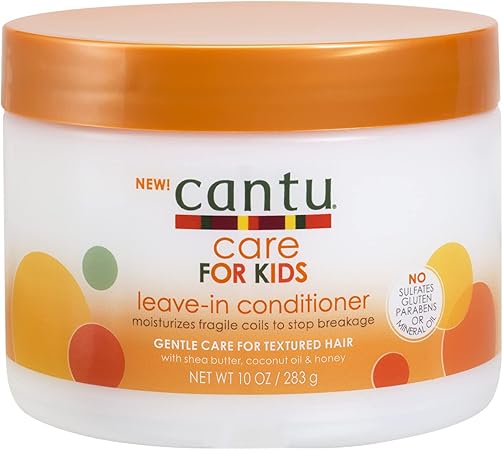 كانتو كريم تصفيف 283مل زبده الشيا اطفال برطمان - Cantu Kids Smoothing Styling & Styling Cream 283g