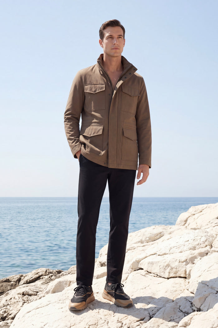 Arverno Expedition Coat Khaki