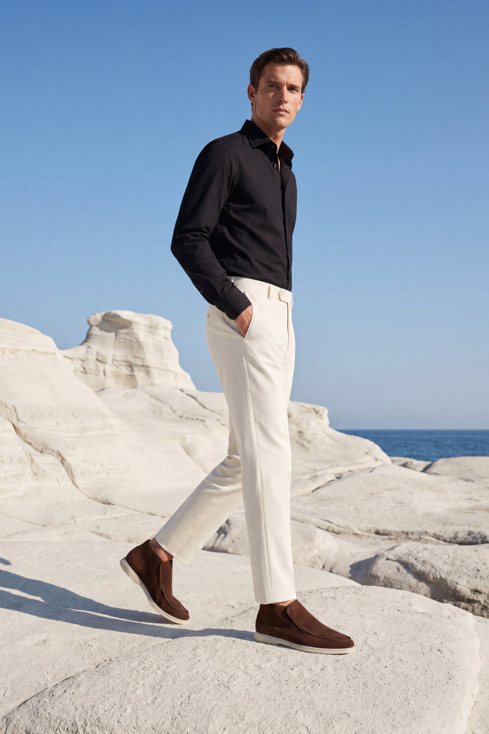 Arzano High Top Loafer Brown