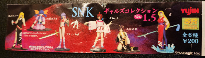 B. Jenet Garou: Mark of the Wolves SNK SR Series Gashapon Figure (Black Version)