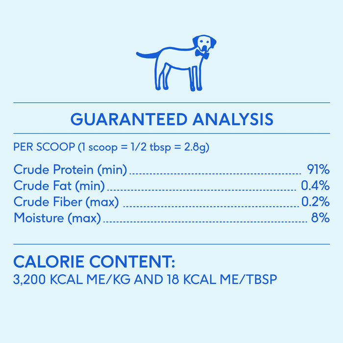 Beef Bone Broth Powder, Grain-Free Food Topper: Large