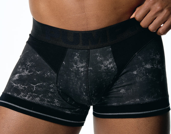 BLACK WASHED BOXER