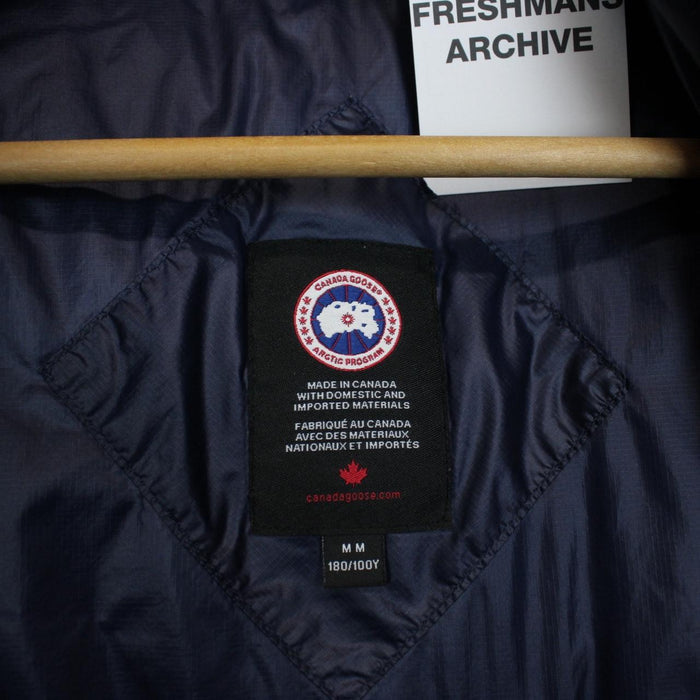 Canada Goose Crofton Navy Blue Nylon Down Gilet / Bodywarmer