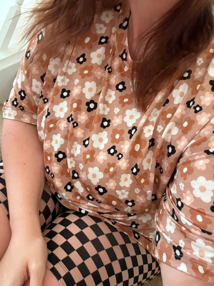 Checkered Wildflower Set