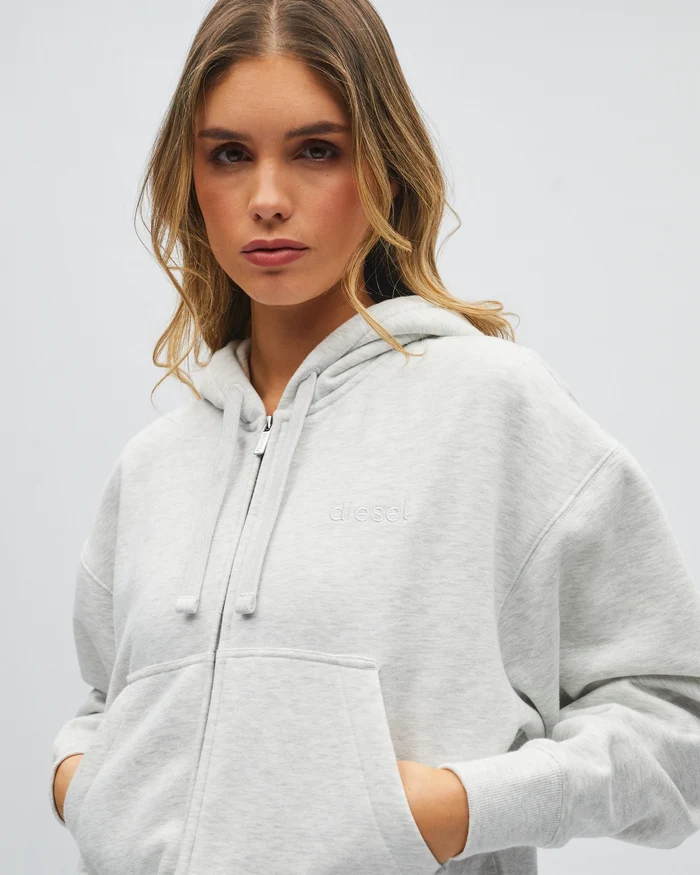 Ella Zipper Stone Marl