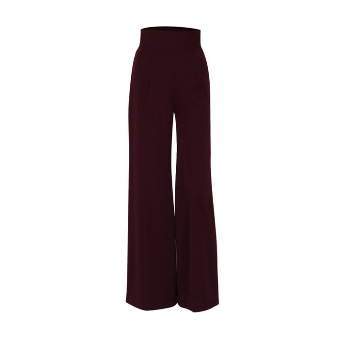 Fabrosanz: Maroon Palazzo Pants