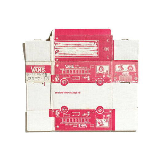 #FLYOFFTHEWALL commemorative box print ¬ vans fire department