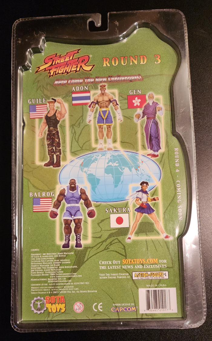 Guile SOTA Action Figure - Round 3