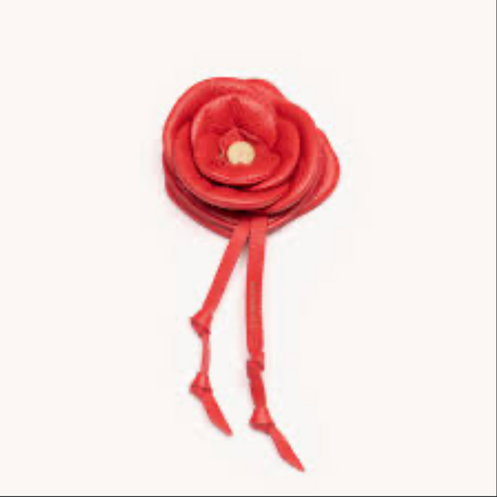 Hammitt VINCE Floral Leather Bag Charm