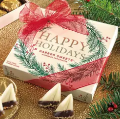 Harbor Sweets Happy Holiday Wreath Box