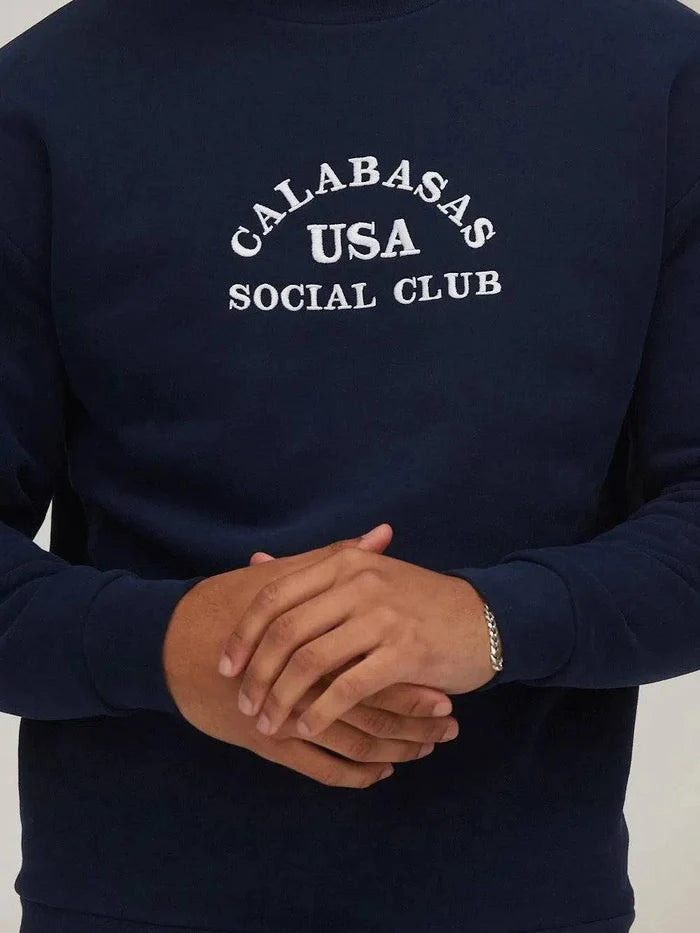 Calabasas Social Club Sweatshirt - Bascora