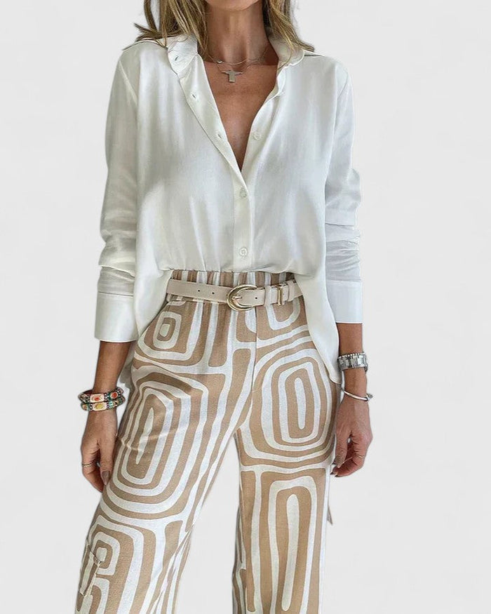 Kira | Elegant two-piece set (INCLUDES A FREE BELT)