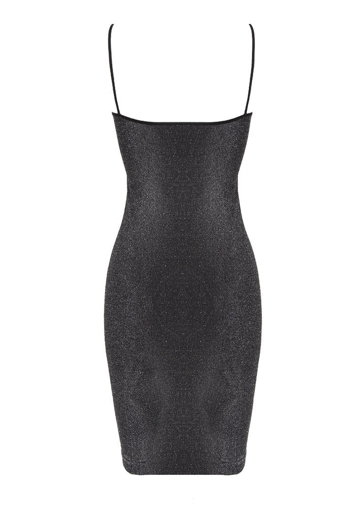 Lurex Spaghetti Strap Dress