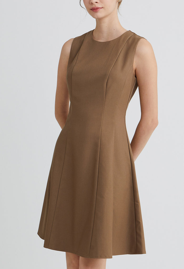 Luxe Flowy Mini Dress