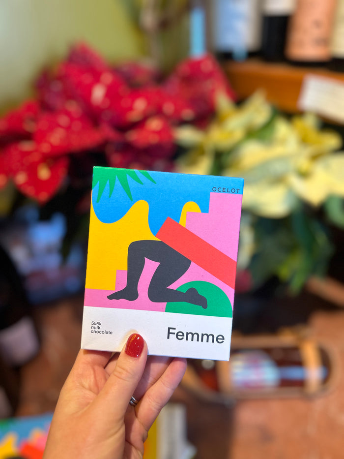 Ocelot Femme Dark Milk Chocolate Bar