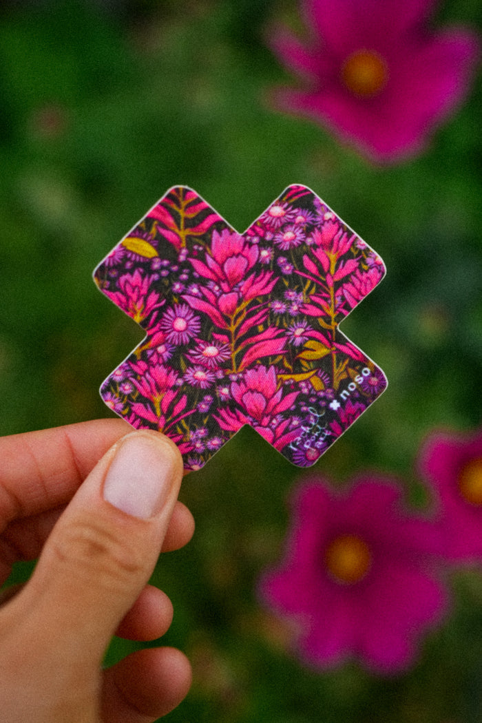 Paintbrush + Asters X // 2.5x2.5” Repair Patch