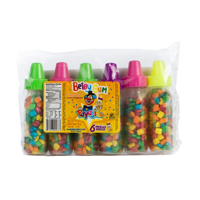 Wholesale Payasito Beiby Gum Bottles - Mexican Candy - Mexmax INC