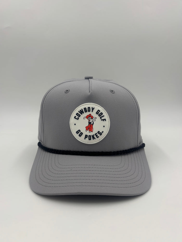 Richardson 5 Panel Performance Rope Hat with Rubber Patch