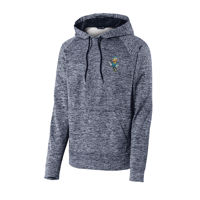 Sport-Tek® PosiCharge® Electric Heather Fleece Hooded Pullover