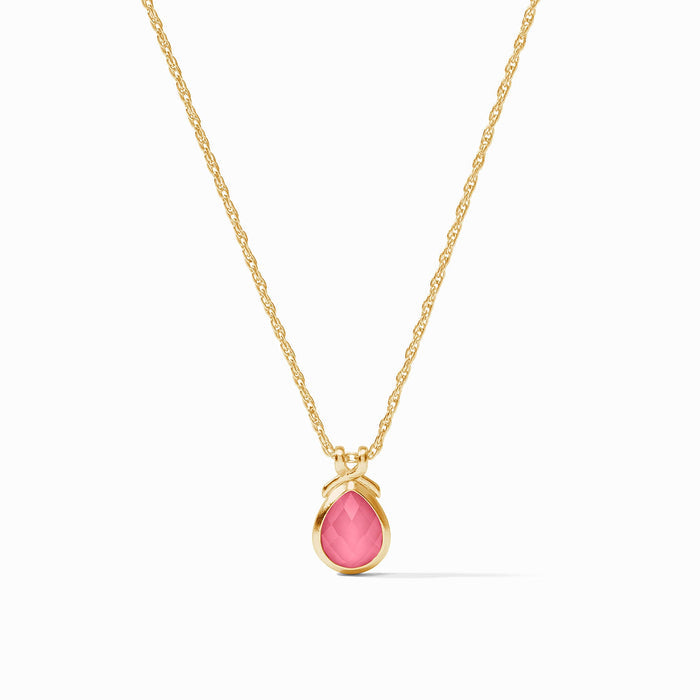 The Pink Delicate Necklace Irid Peony Pink-OS