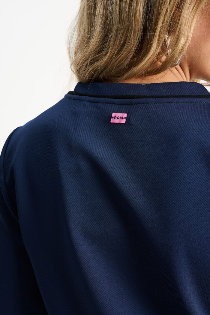 POM Amsterdam Tops TOP - Rosie Eternal Blue