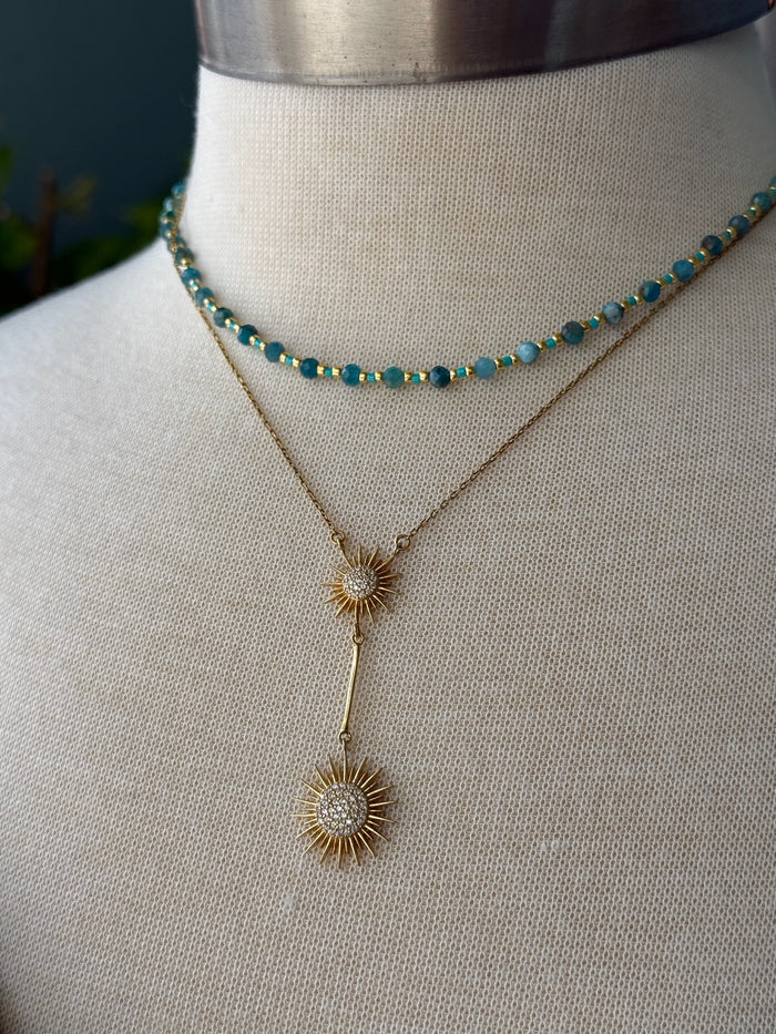 necklaces paired