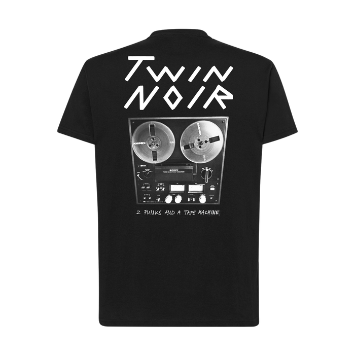 TWIN NOIR - Tape Machine T-Shirt