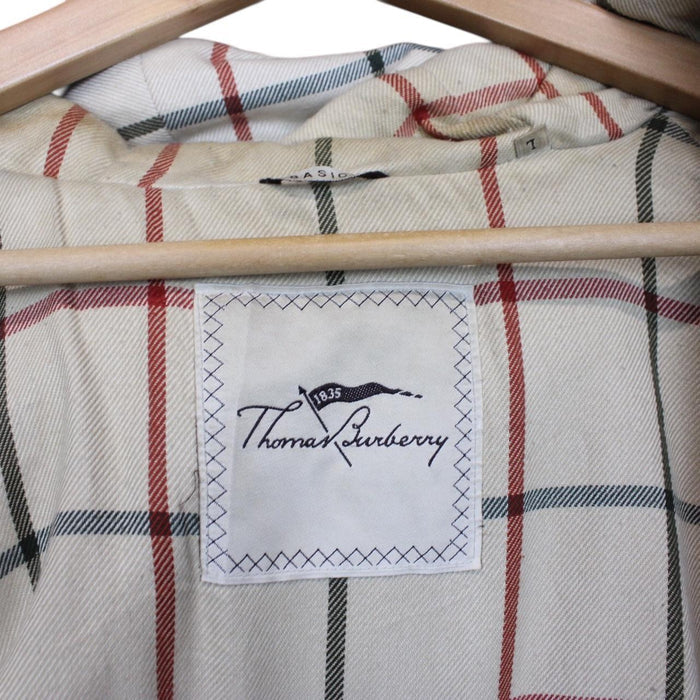 Vintage Thomas Burberry Dark Grey Wool Duffle Coat