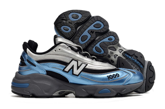 1000 Metallic Blue Silver