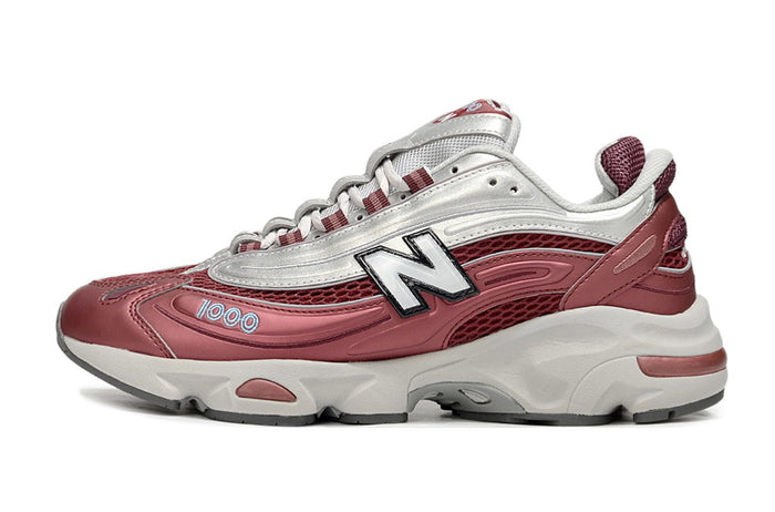 1000 Metallic Burgundy Silver