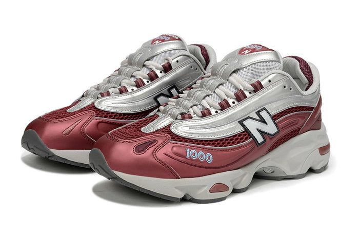 1000 Metallic Burgundy Silver