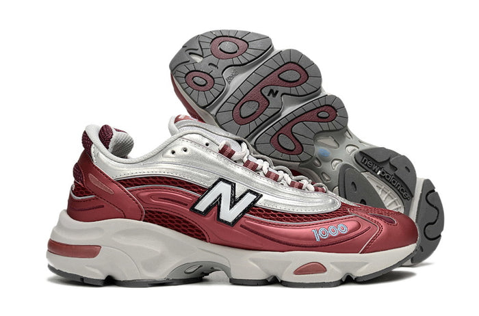 1000 Metallic Burgundy Silver