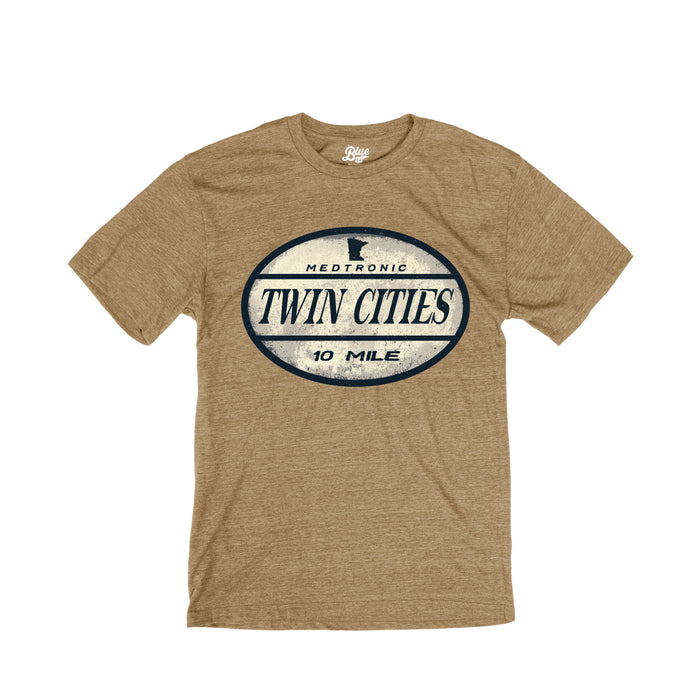 2022 10 Mile Tri-Blend Tee - Russet (Unisex Sizing)