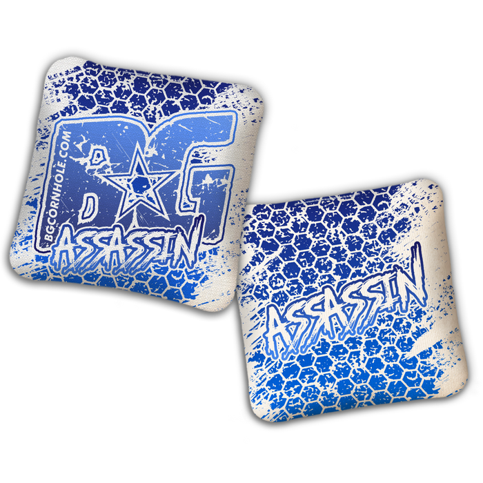 2027 BG Multiple Bag Models - "HEXED HIVE" - ACL Comp Stamped Cornhole Bags - SET OF 4 BAGS