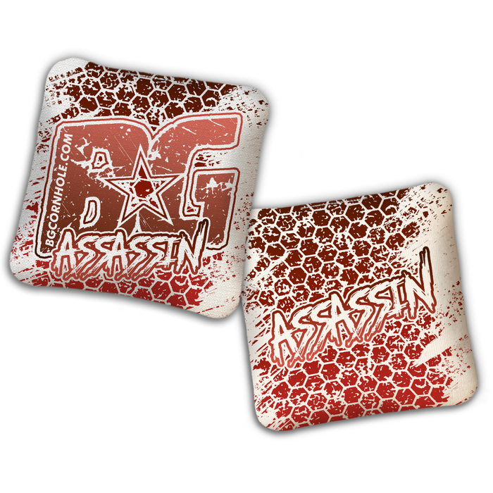 2027 BG Multiple Bag Models - "HEXED HIVE" - ACL Comp Stamped Cornhole Bags - SET OF 4 BAGS
