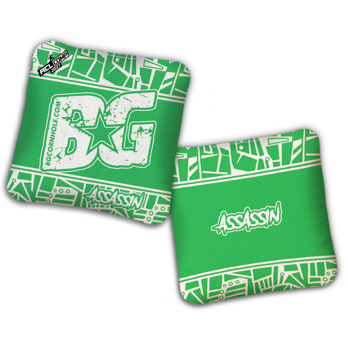 2027 BG Multiple Bag Models - "HYPE BEAST" - ACL Comp Stamped Cornhole Bags - SET OF 4 BAGS