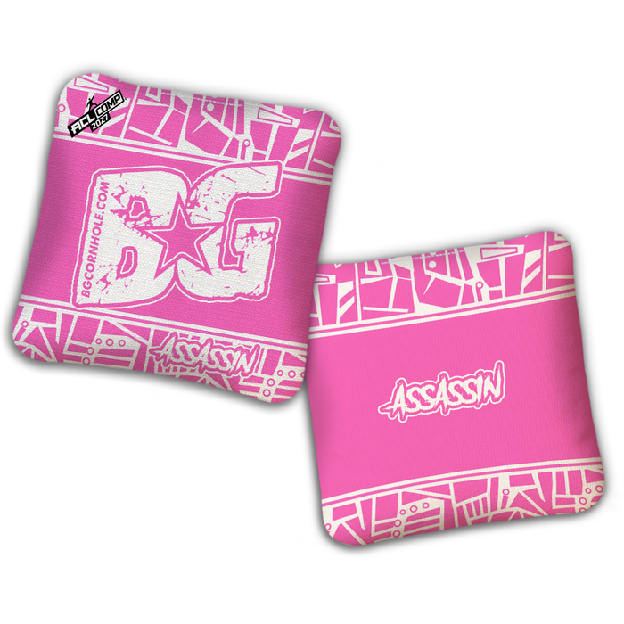 2027 BG Multiple Bag Models - "HYPE BEAST" - ACL Comp Stamped Cornhole Bags - SET OF 4 BAGS