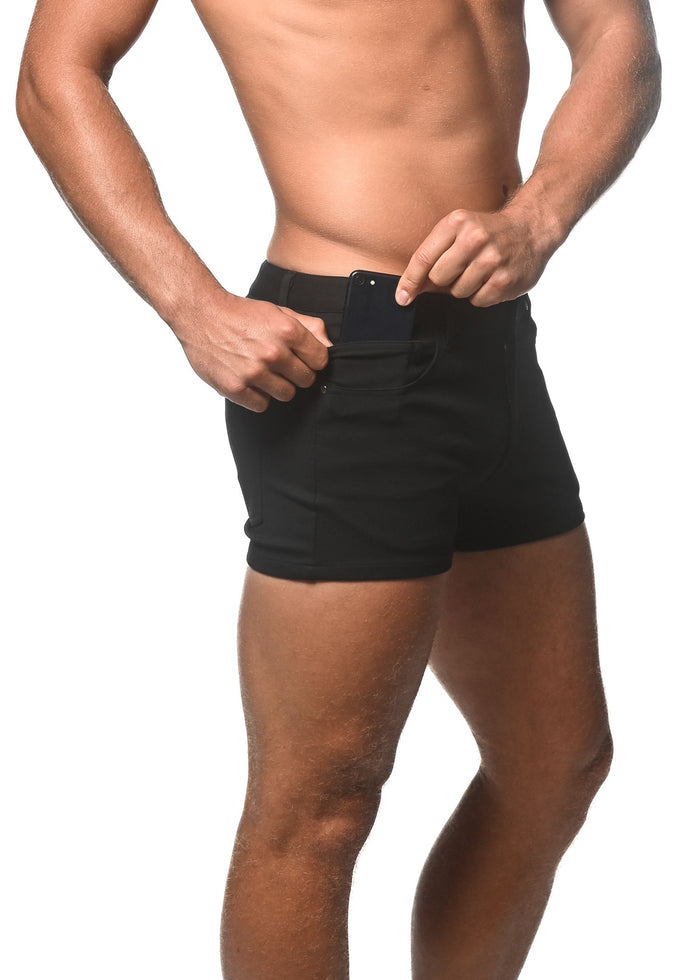 3" STRETCH KNIT SHORT