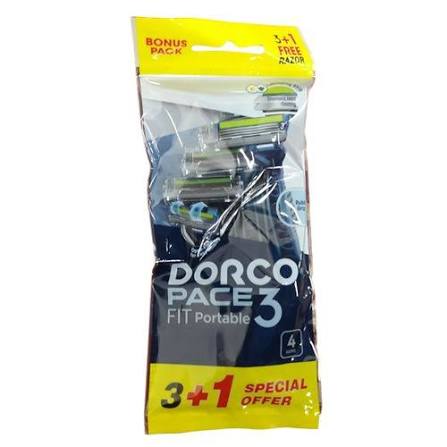 دوركو ماكينة حلاقة كيس 3+1 مجانا برو - Dorco Pace Pro Men's Disposable Razor - 3+1 Free Pack