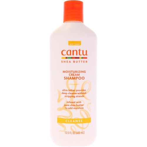 كانتو شامبو مرطب 400مل للشعر المصبوغ - Cantu Shea Butter Moisturizing Cream Shampoo400ml