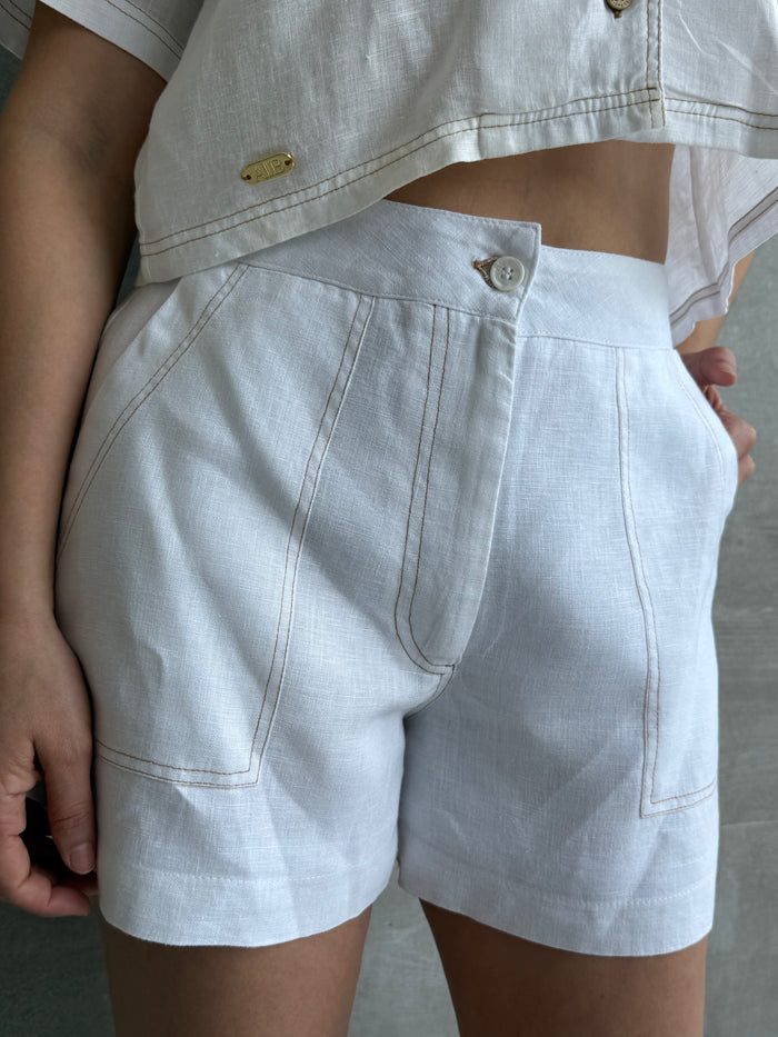 Short en Lino