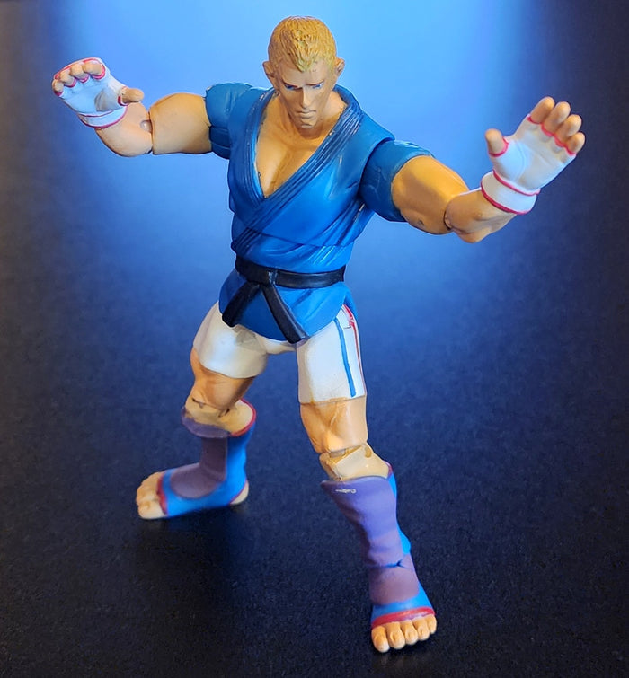 Abel Street Fighter IV Jazwares Action Figure RARE