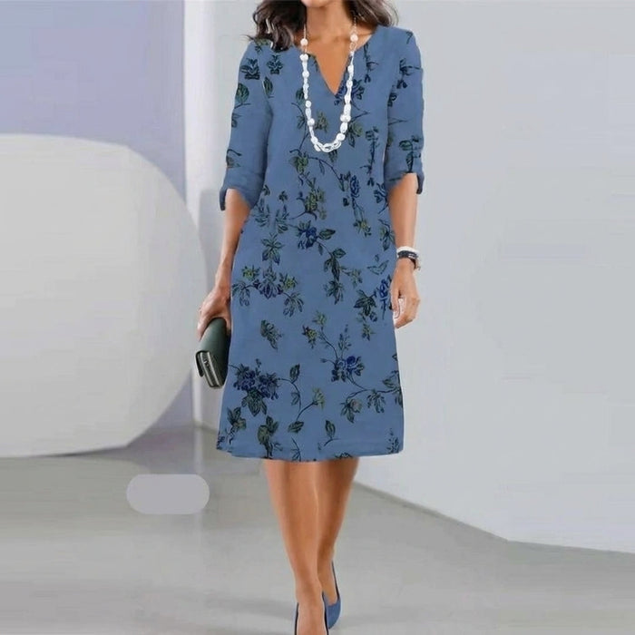 Addison | Floral Layered Dress
