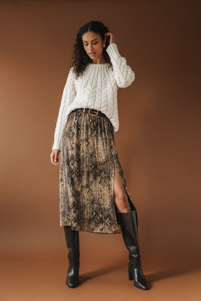 Adeline Skirt - Snake