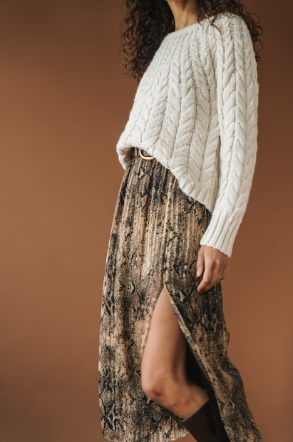 Adeline Skirt - Snake