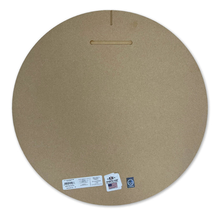 Air Force Flag With Eagle Indoor Wood Circle Sign (20 inch diameter)*